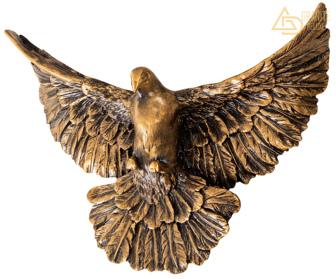 Скульптура ритуальная «Голубь» 1002