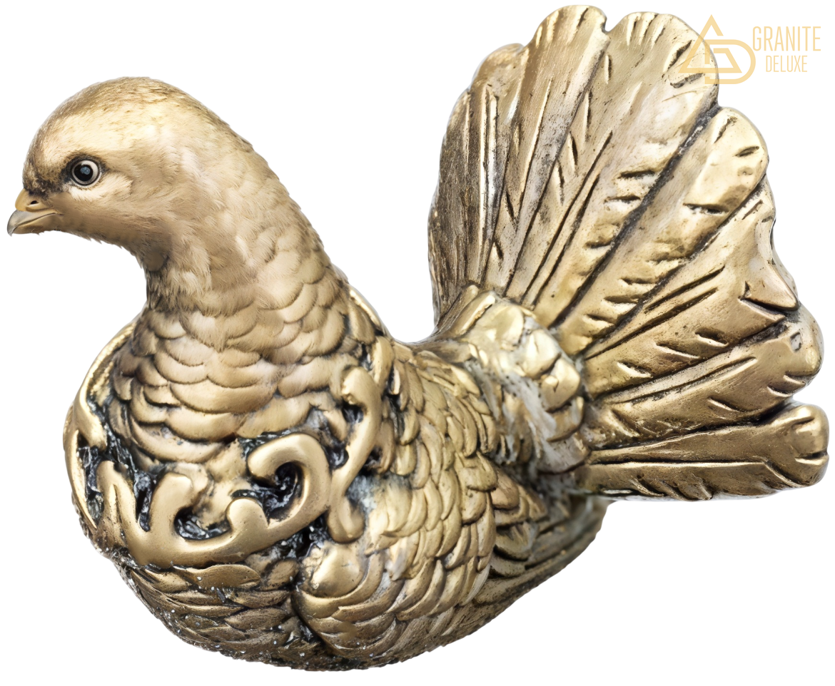 Скульптура ритуальная «Голубь» 1014