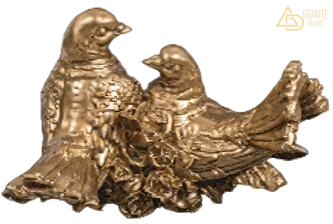 Скульптура ритуальная «Голубки» 1001