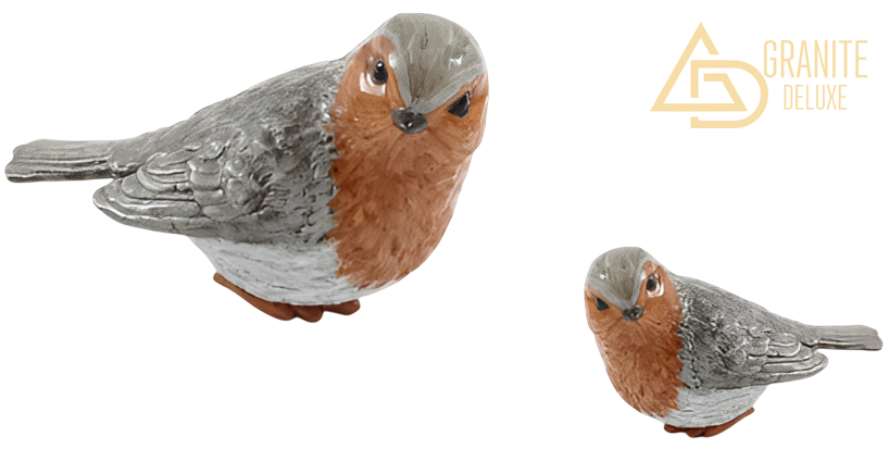 Скульптура ритуальная «Снегири» 1010