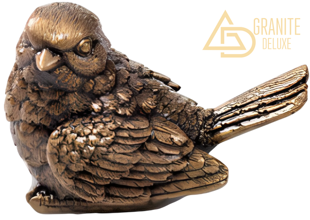 Скульптура ритуальная «Воробей» 1008