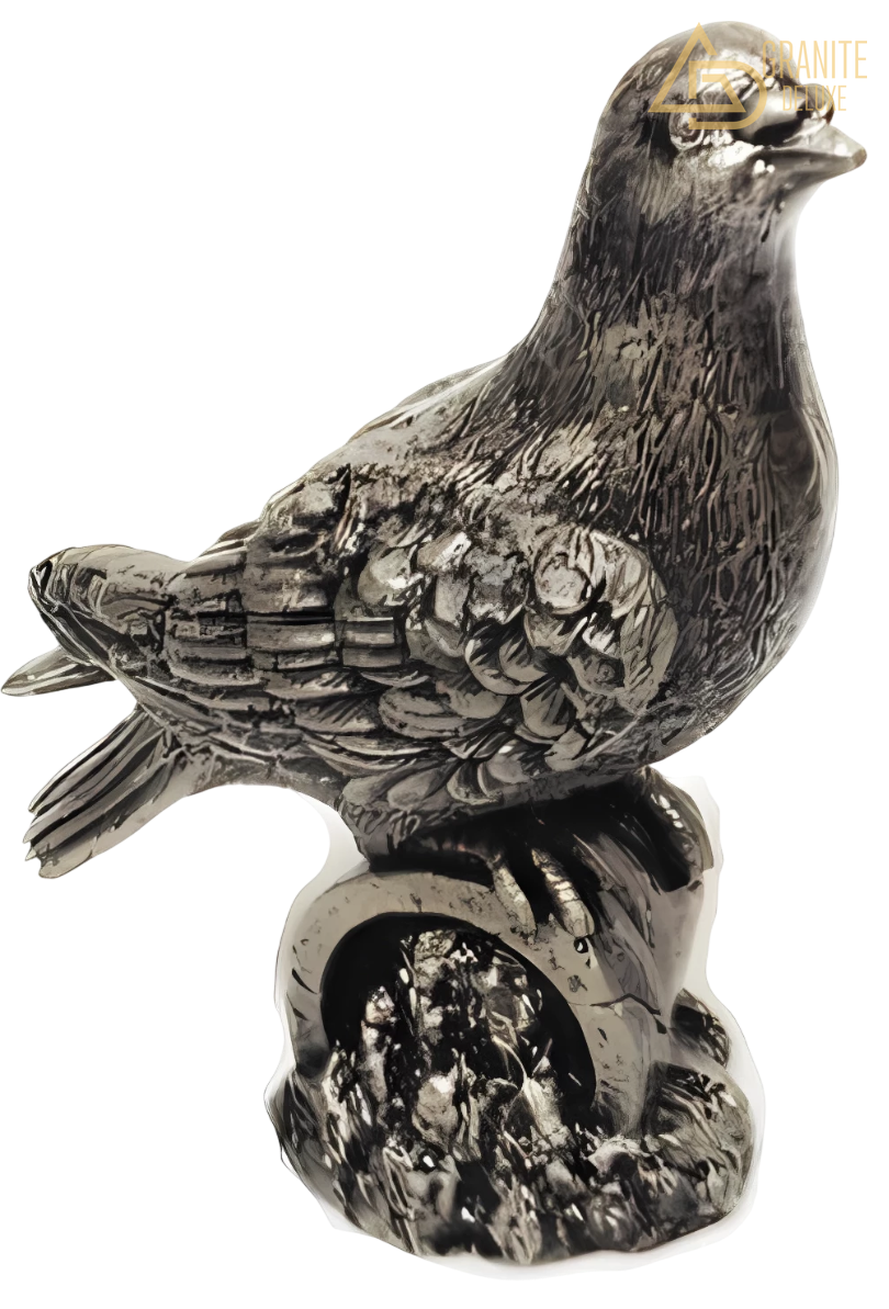 Скульптура ритуальная «Голубь» 1005