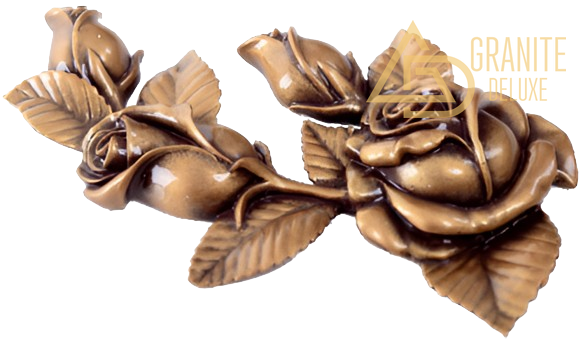 Декоративный элемент на памятник «Веточка с бутонами» 988