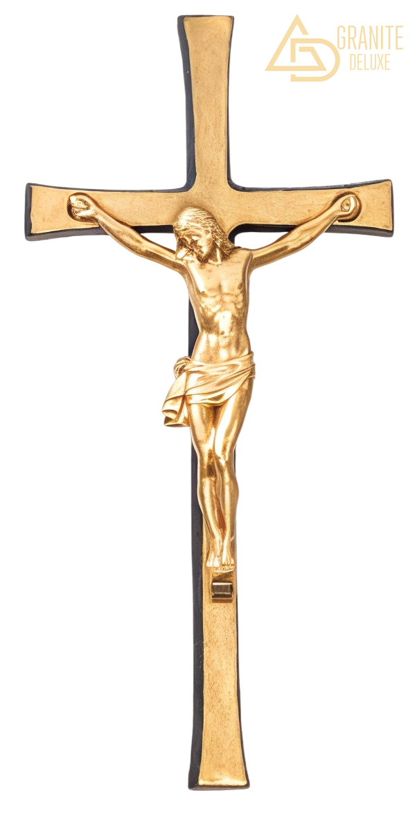 Крест католический с полимерным покрытием 1038