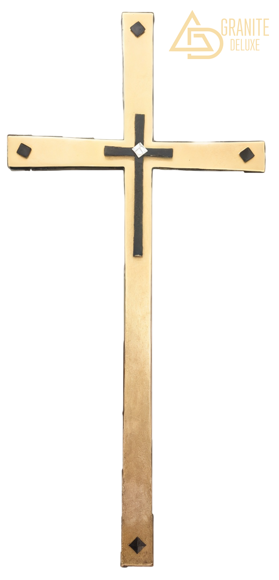 Крест католический с полимерным покрытием 1041