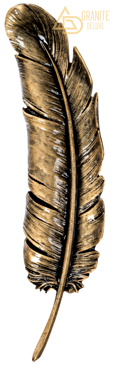 Скульптура ритуальная «Перо» 1017