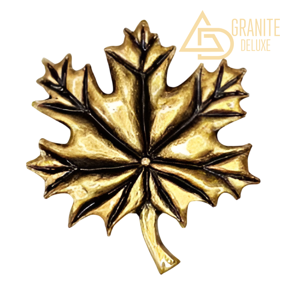 Скульптура ритуальная «Листик клёна» 1024