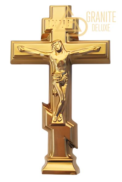 Крест православный с полимерным покрытием 1042