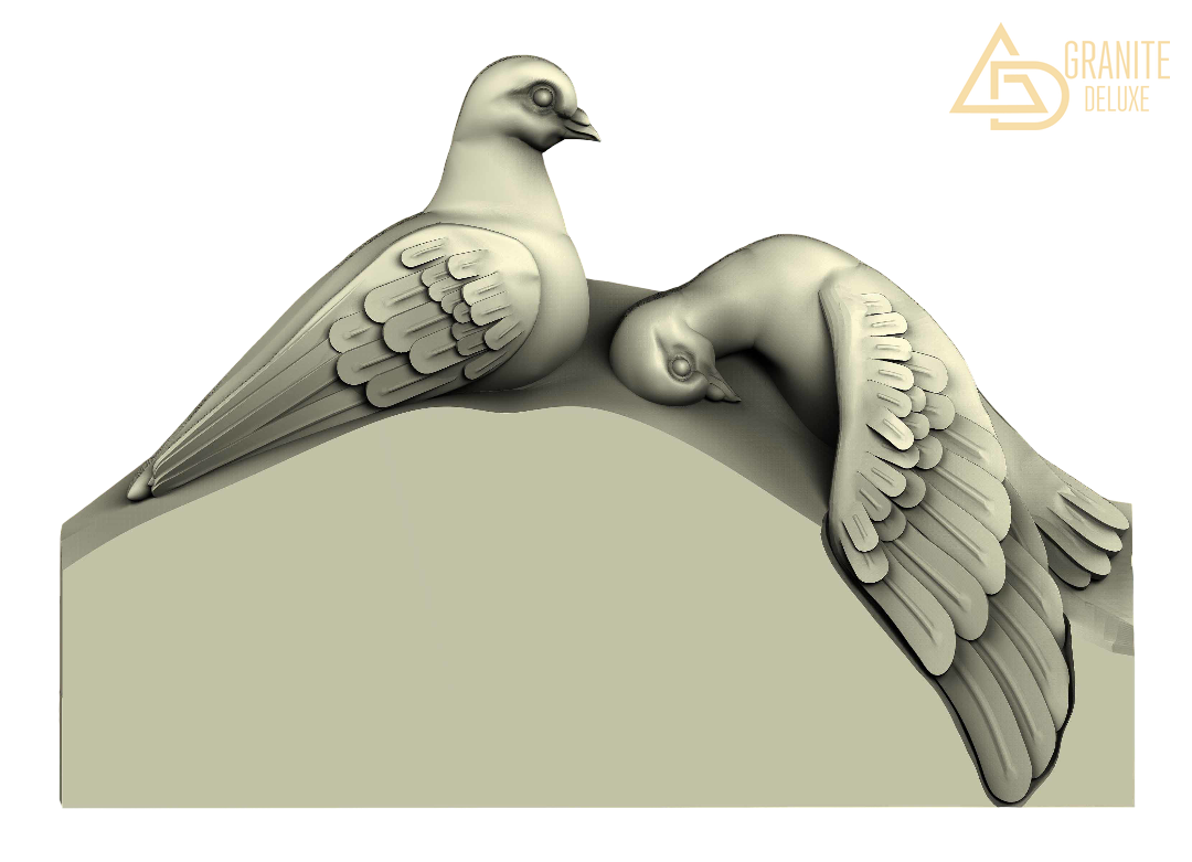 Резной памятник «Стражи покоя» 1185