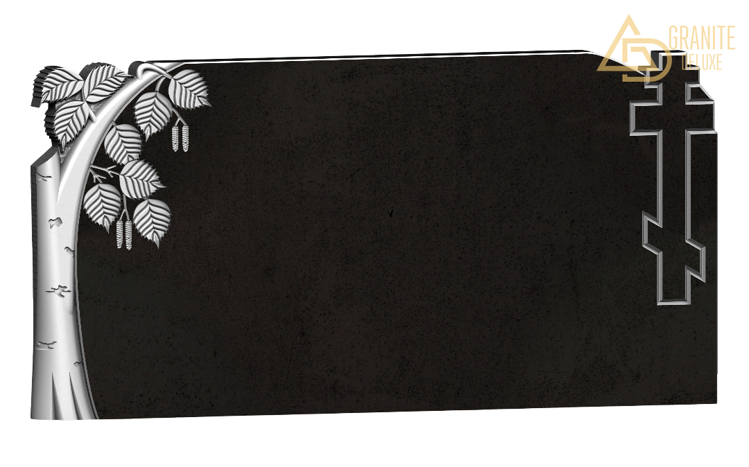 Резной памятник «Между древом и крестом» 1100