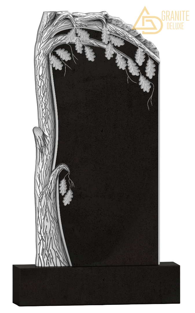 Резной памятник «Под сенью древа» 1115