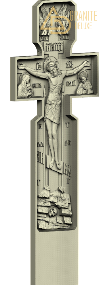 Резной памятник «Распятие» 1152
