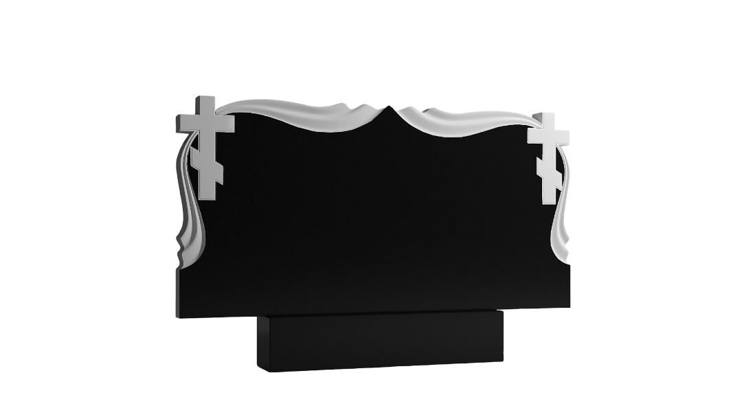 Резной памятник «Симметрия крестов» 1430