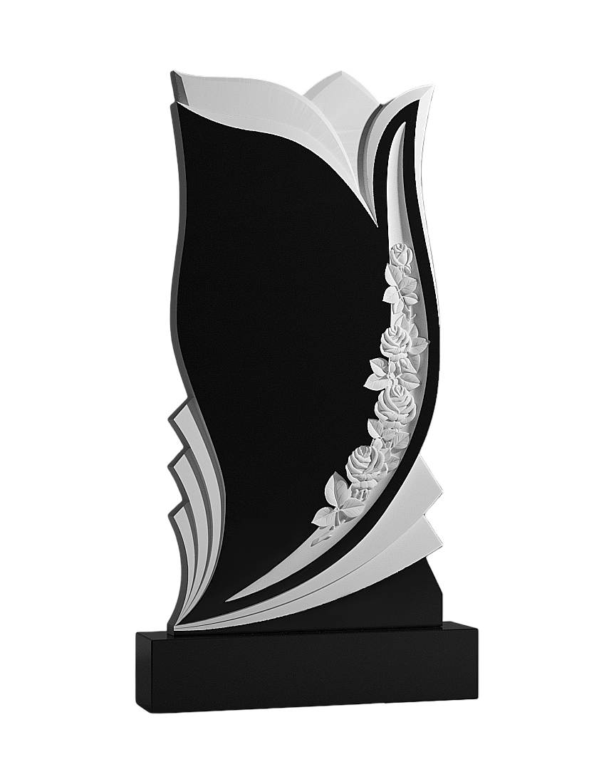 Резной памятник «Бутон памяти» 1436