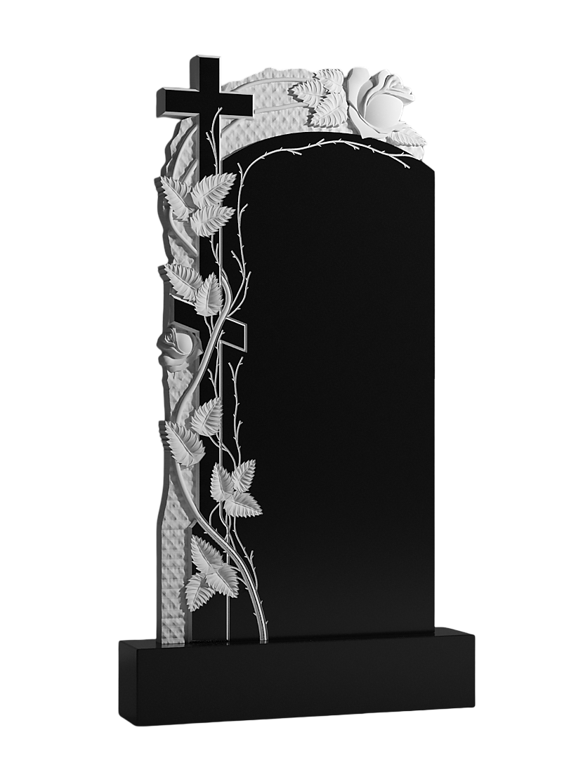 Резной памятник «Обвитый крест» 1439