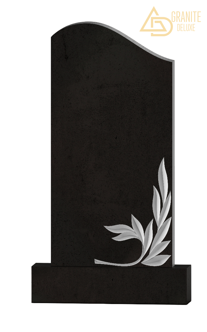 Резной памятник «Листок памяти» 1214