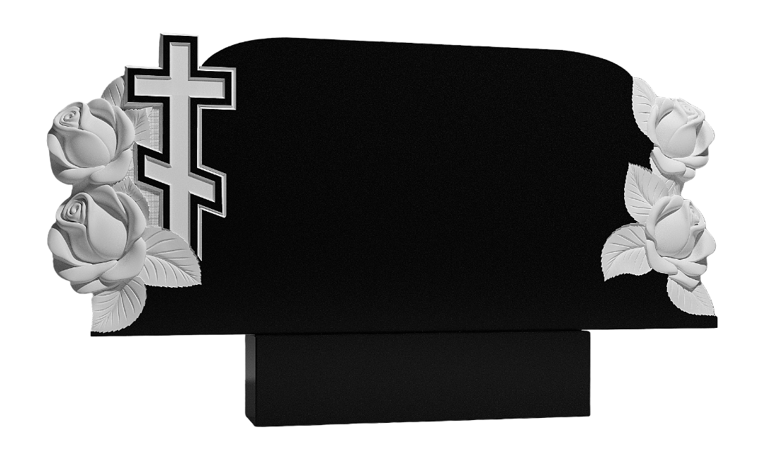 Резной памятник «Цветы скорби» 1540