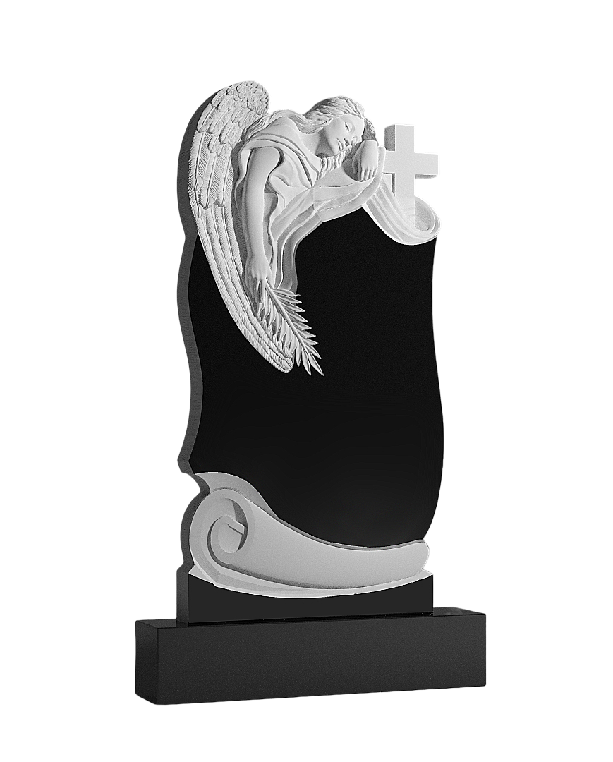 Резной памятник «Ангел со свитком» 1510