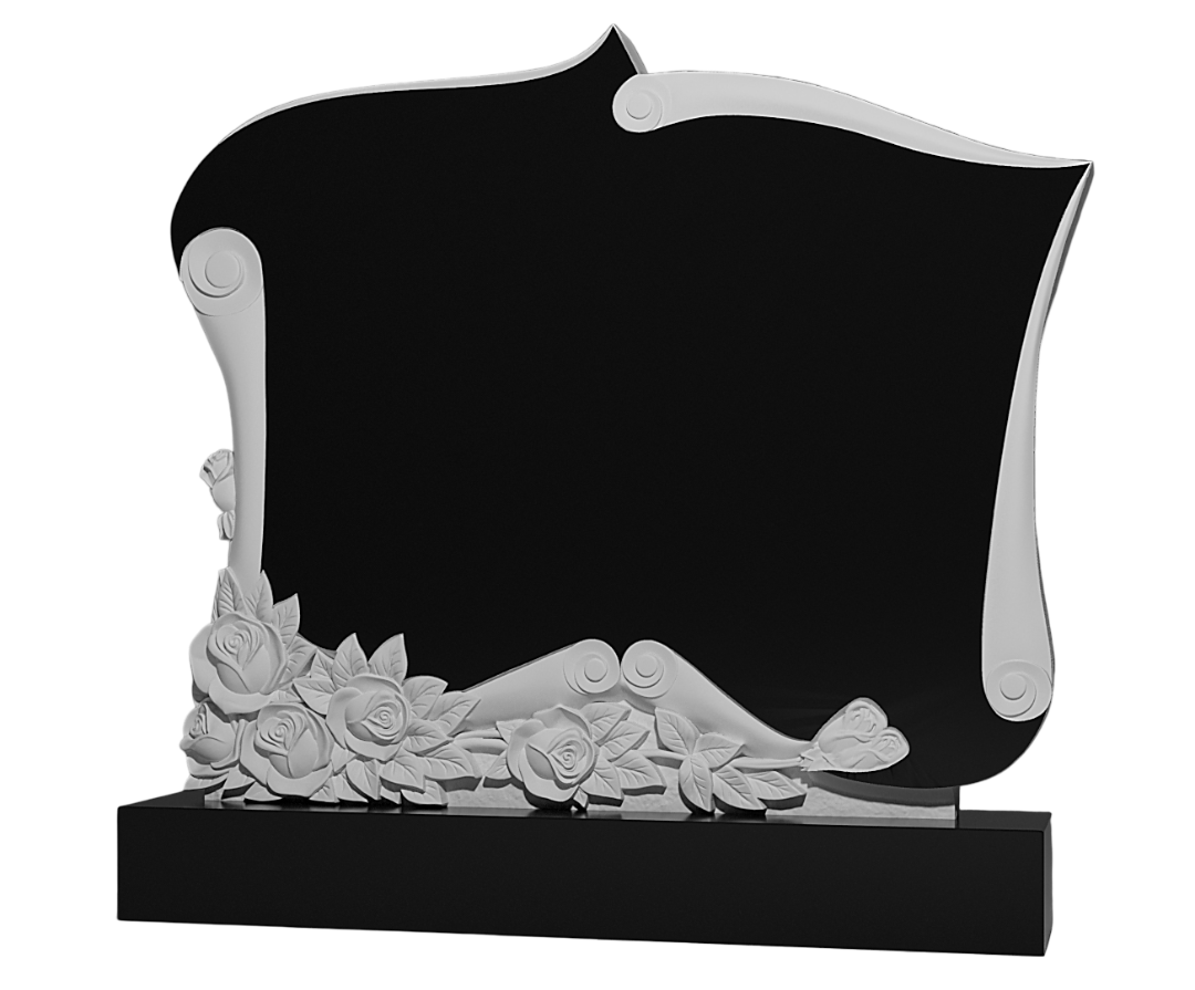 Резной памятник «Волна цветов» 1566