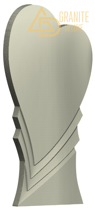 Резной памятник «Сердце памяти» 1249