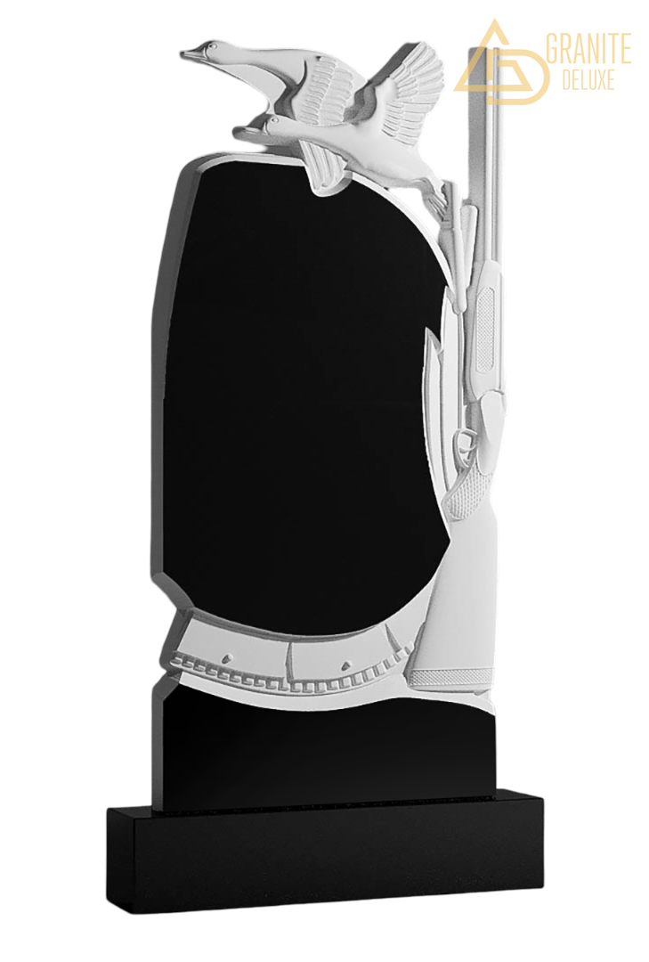 Резной памятник «Охотничья память» 1347