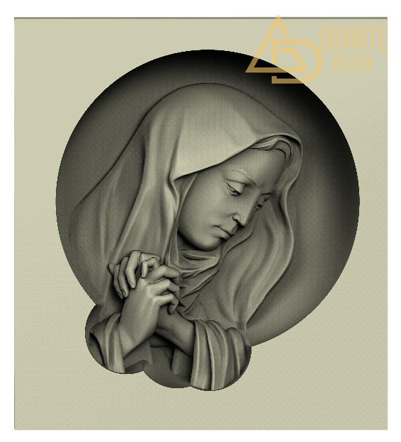 Резной памятник «Небесная дева» 1267