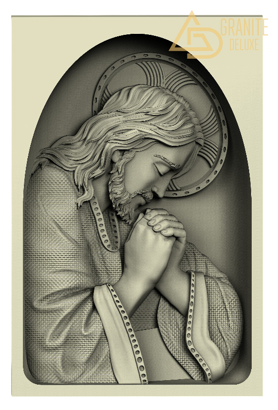 Резной памятник «Спаситель» 1270