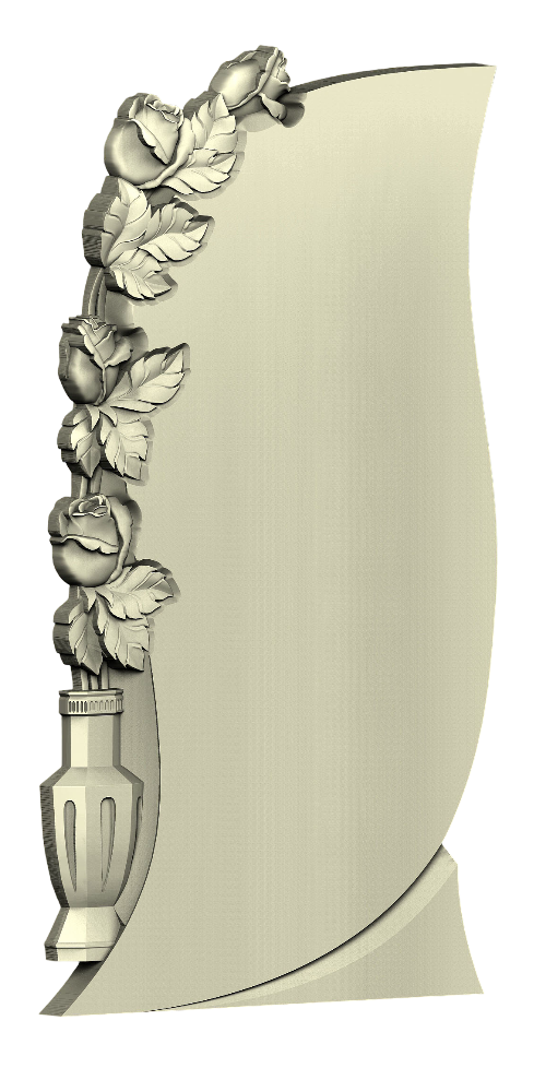 Резной памятник «Свеча памяти» 1719