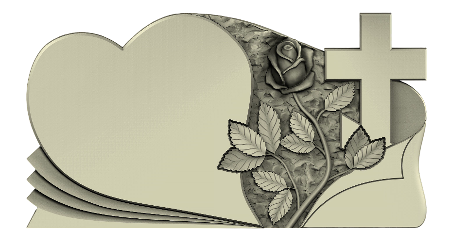 Резной памятник «Память сердца» 1716