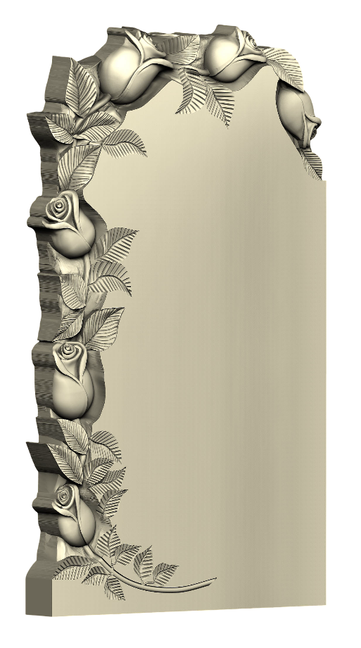 Резной памятник «Аллея роз» 1715