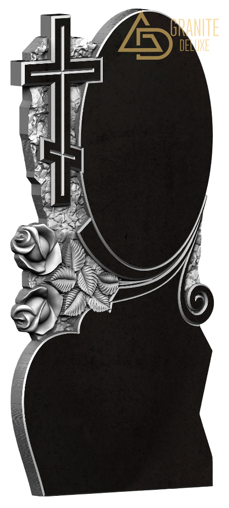 Резной памятник «Розовый обод» 1287