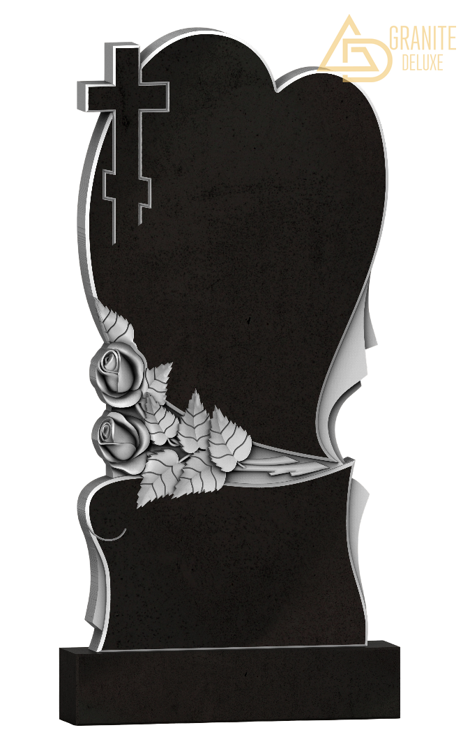 Резной памятник «Розовое благословение» 1296