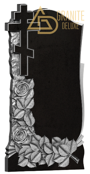 Резной памятник «Розовый обрам» 1300