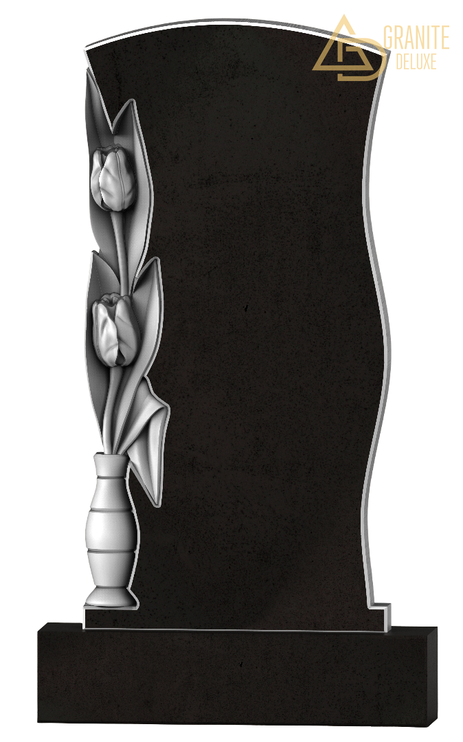 Резной памятник «Тюльпановая нежность» 1310