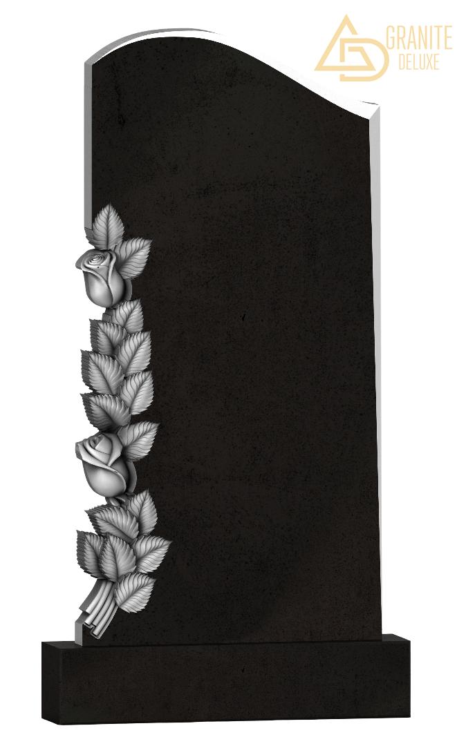 Резной памятник «Нежность роз» 1312