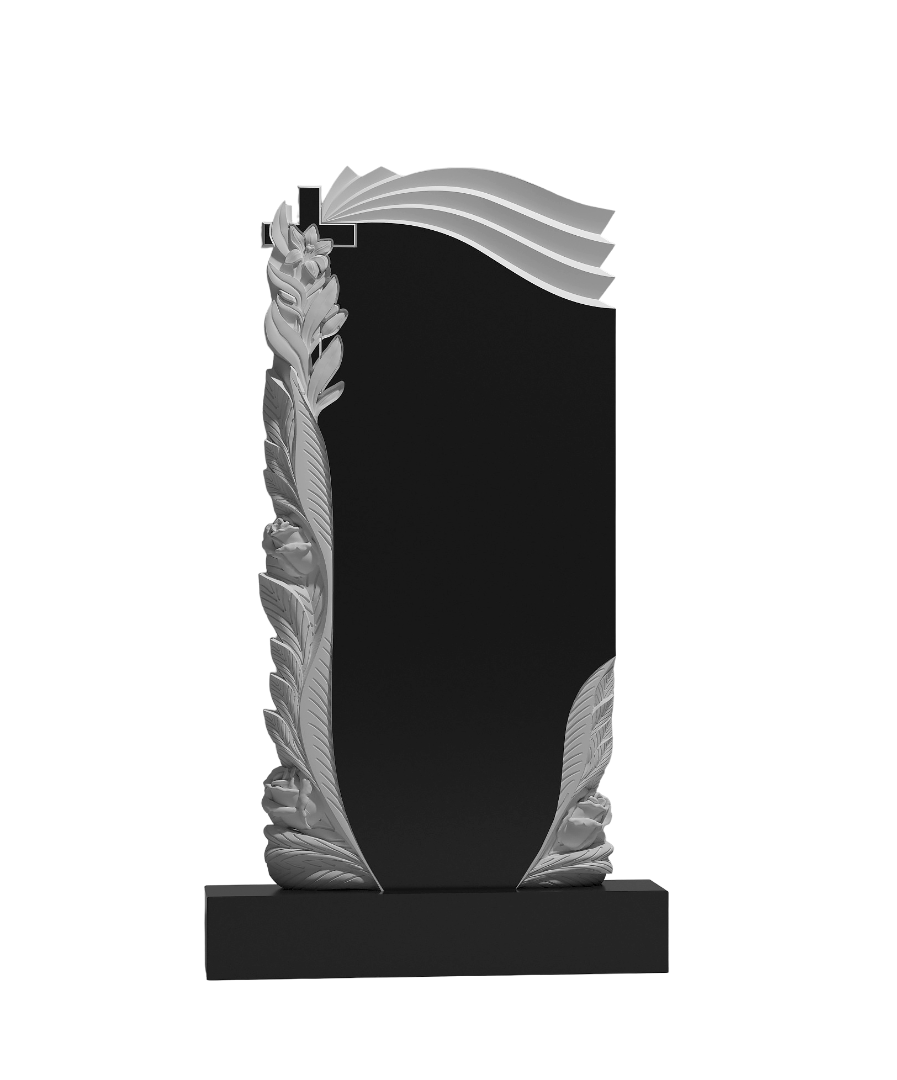 Резной памятник «Нежный рельеф» 1600