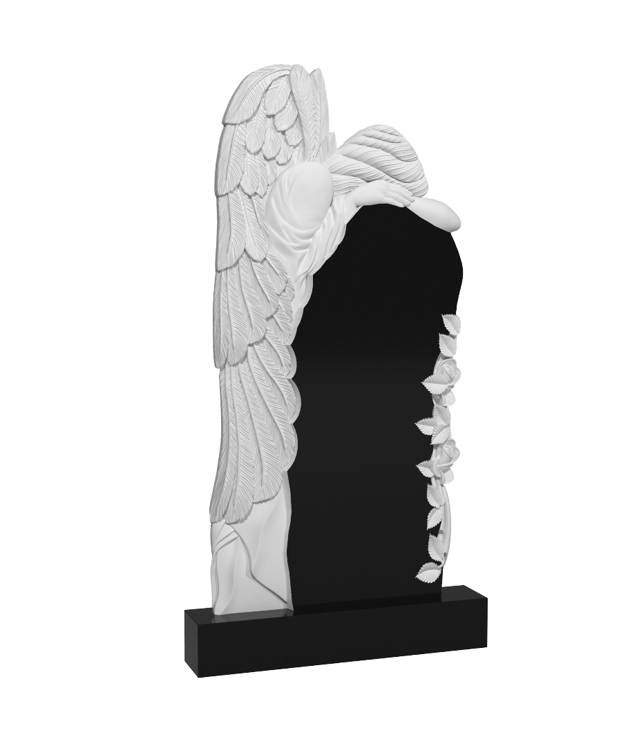 Резной памятник «Ангельское молчание» 1680