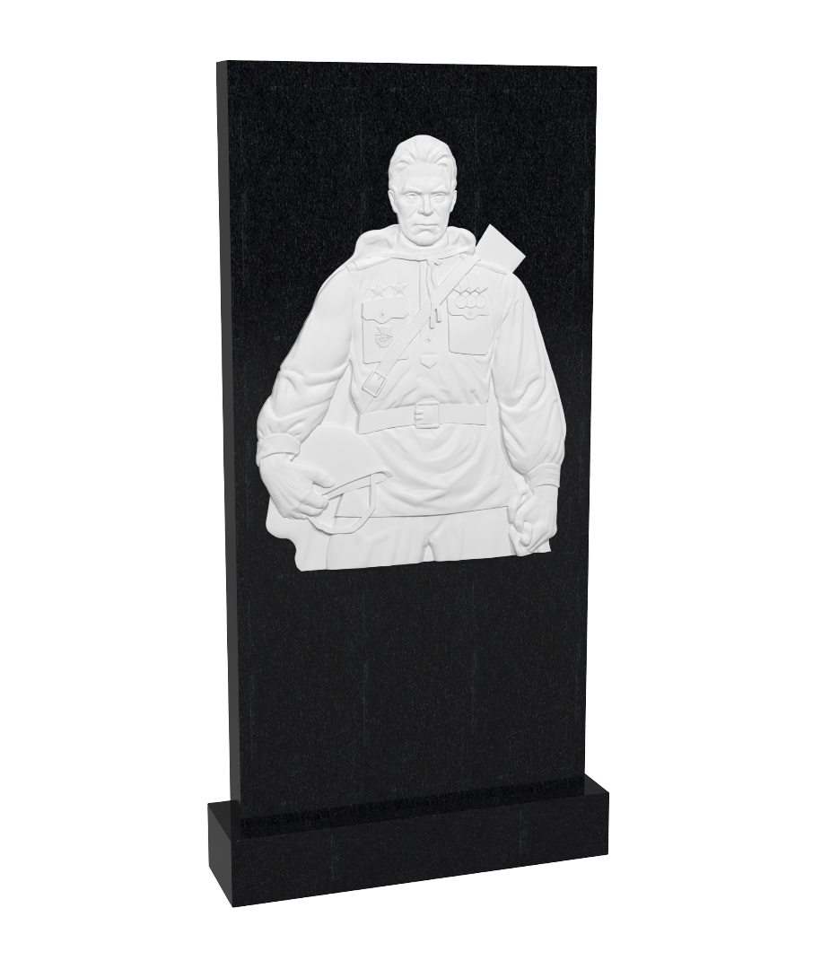 Резной памятник «Солдатская честь» 1474