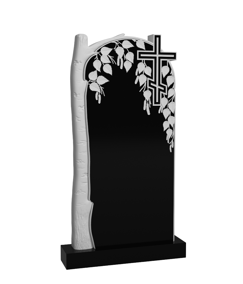 Резной памятник «Березовая вера» 1642