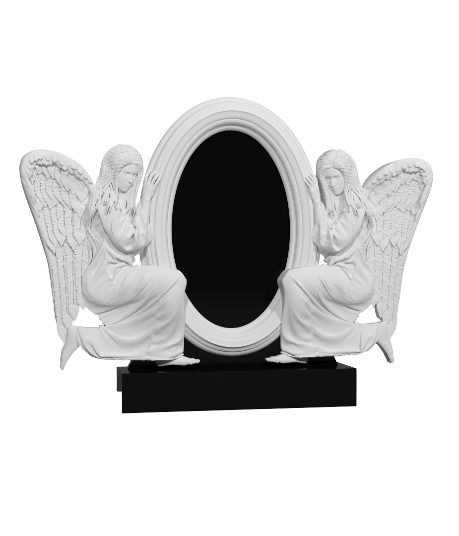 Резной памятник «Ангелы-хранители» 1623