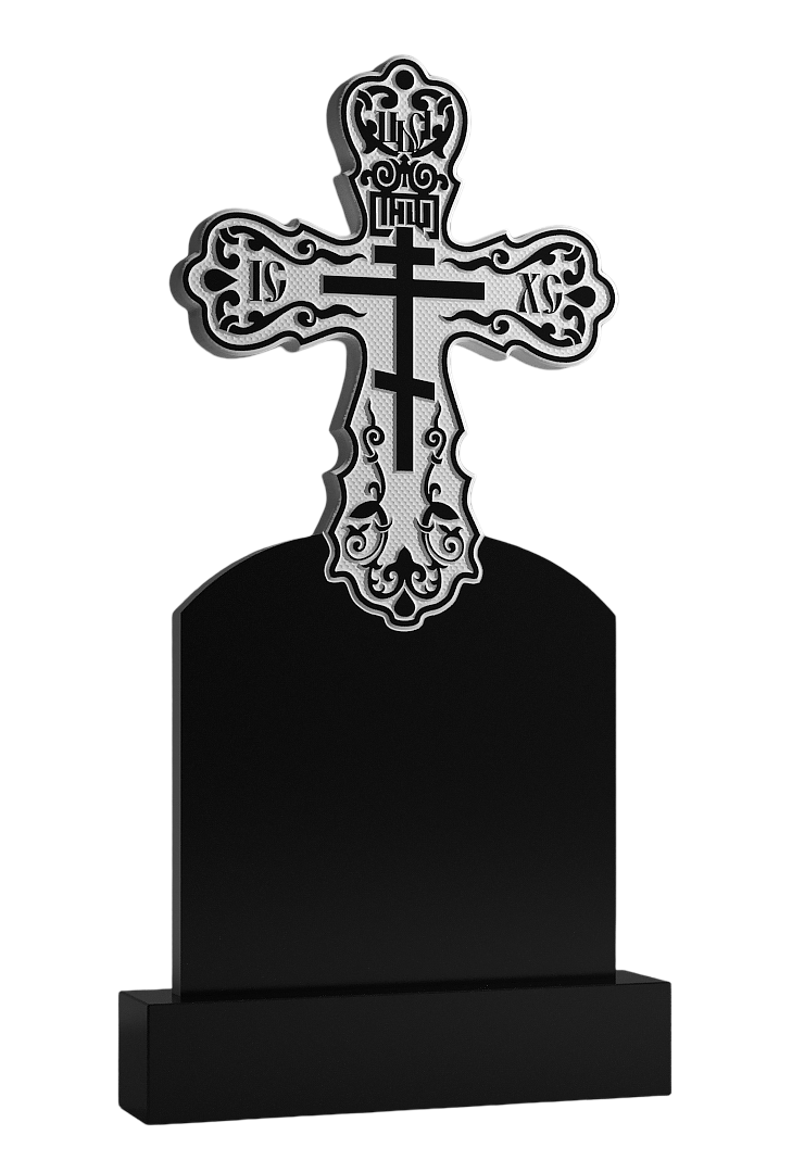 Резной памятник «Узорный крест» 1407